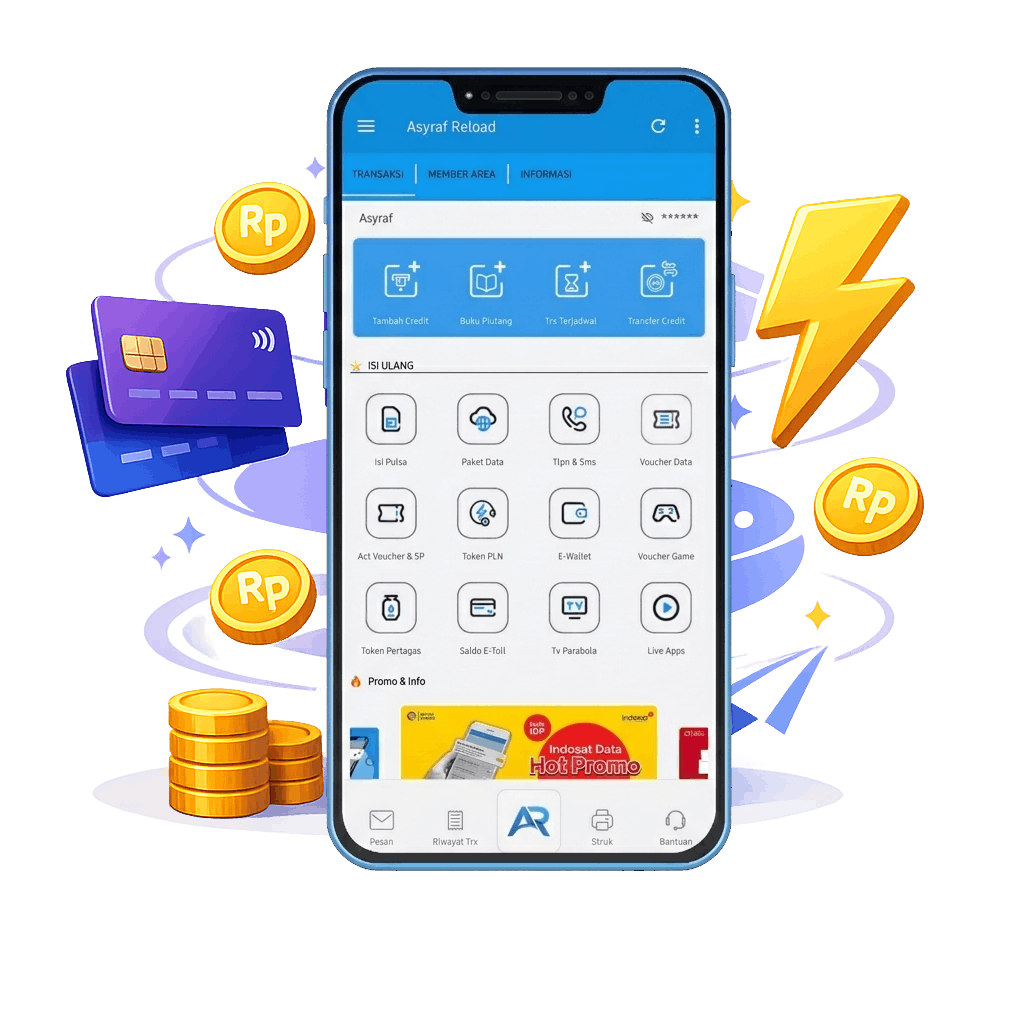 Asyraf Reload Illustration